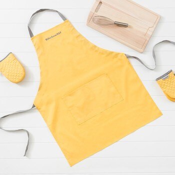 KitchenAid 圍裙+隔熱手套3件組 KitchenAid 圍裙+隔熱手套3件組