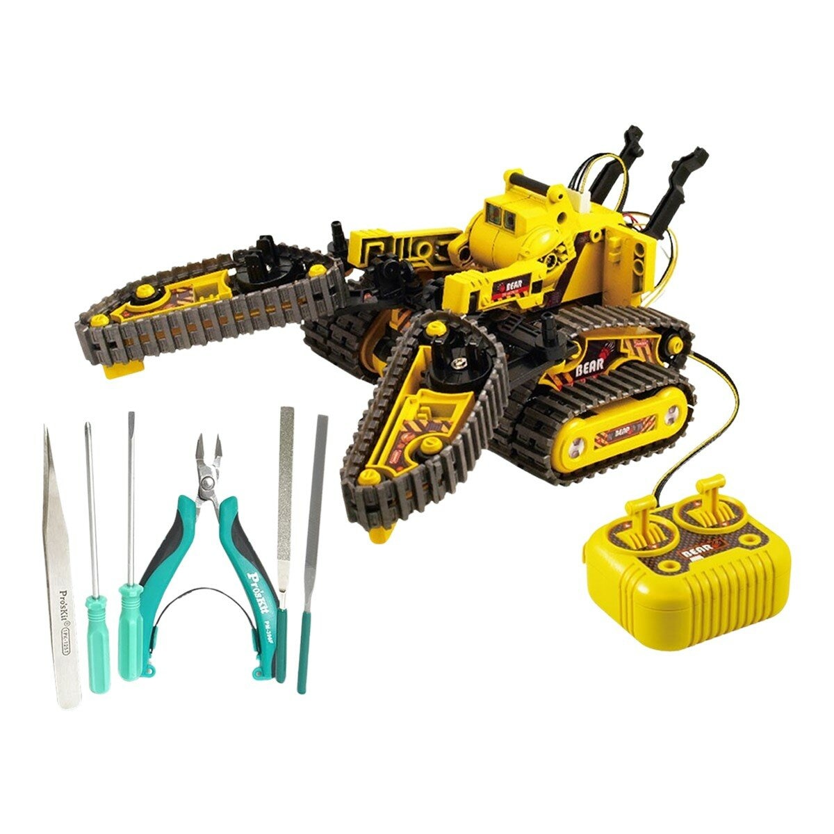 Pro'sKit 寶工3合1變形坦克 附工具組 / 13歲以上