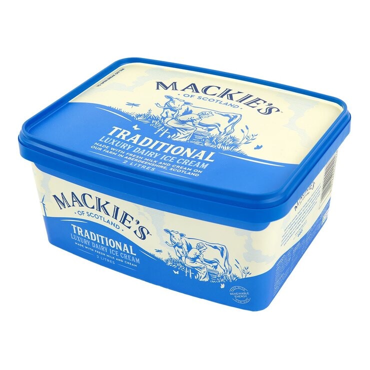 Mackie's 經典牛奶冰淇淋 2 公升