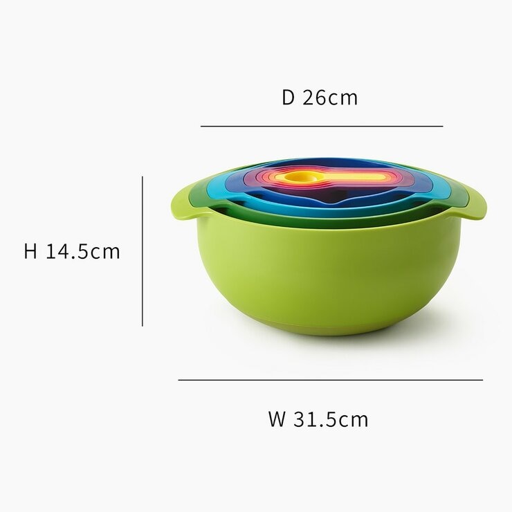 Joseph Joseph 全能烘焙備料用具 10件組