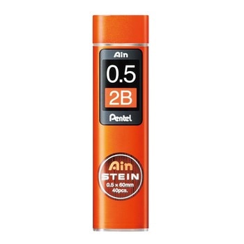 Pentel Ain Stein 自動鉛筆芯-2B 12入/組 Pentel Ain Stein 自動鉛筆芯-2B 12入/組
