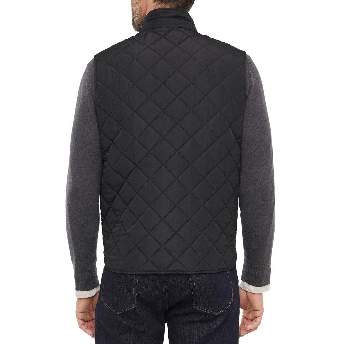 Banana Republic 男填充背心 黑 Banana Republic 男填充背心 黑