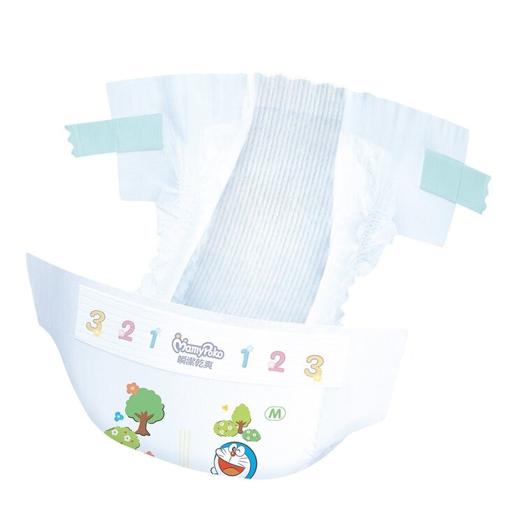 滿意寶寶 瞬潔乾爽 哆啦A夢紙尿褲 M號 228片