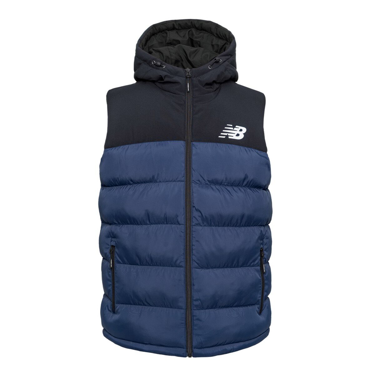 New Balance 男保暖填充背心 深藍