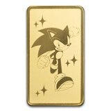 音速小子 35週年 999.9 純金條塊 0.5公克