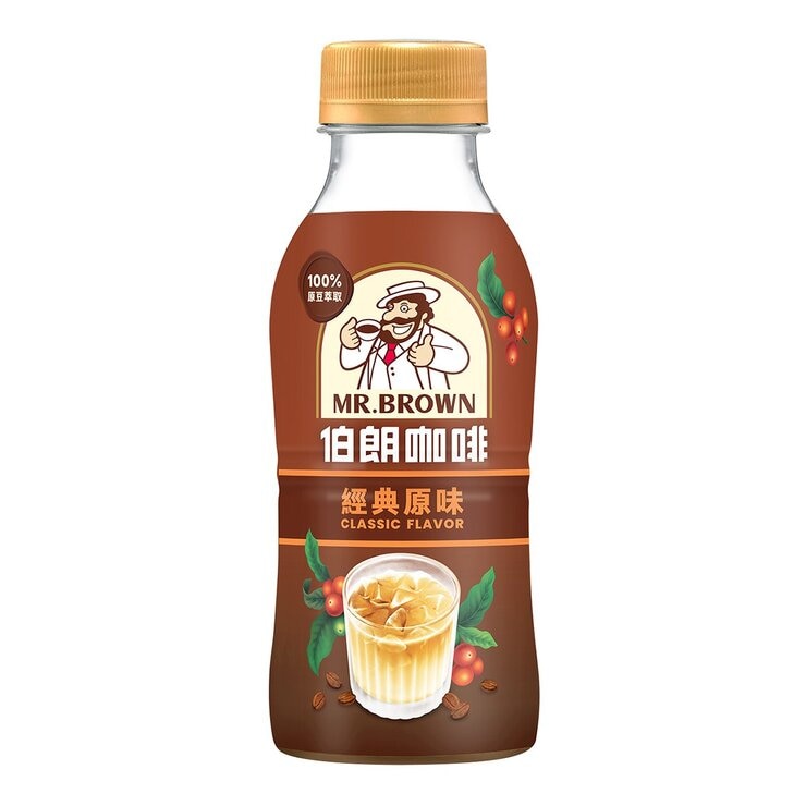 伯朗咖啡 經典原味咖啡 330毫升 X 24入