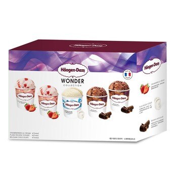 Häagen-Dazs 哈根達斯冰淇淋五入組 473 毫升 X 4 + 457 毫升 X 1 Häagen-Dazs 哈根達斯冰淇淋五入組 473 毫升 X 4 + 457 毫升 X 1