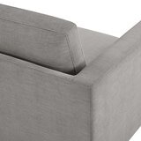 Thomasville L型布面沙發床 淺灰色