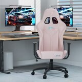 ONEX 布面電競椅 粉色