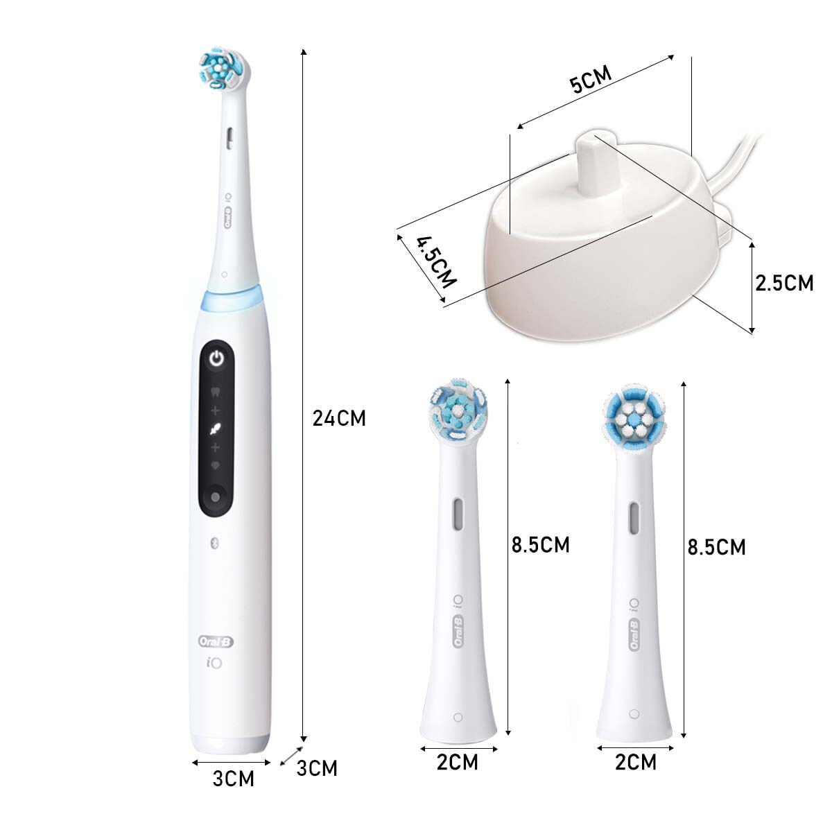 歐樂B iO LITE 微震科技充電式電動牙刷 2入