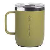 Thermoflask 不鏽鋼保冷保溫馬克杯 355毫升 X 2件組 白+橄欖綠