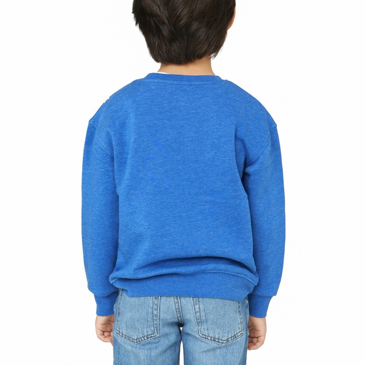 Licensed 卡通授權兒童長袖刷毛上衣 附小包 Spiderman 5T