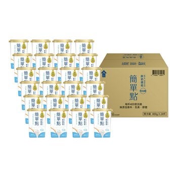 簡單點 冷藏鮮奶優格 400公克 X 24入 簡單點 冷藏鮮奶優格 400公克 X 24入