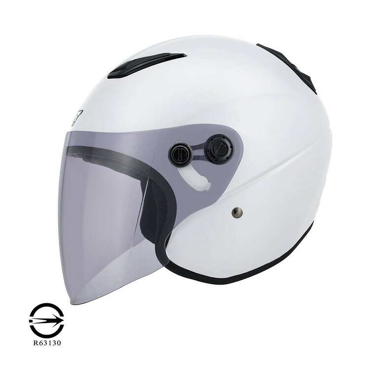 M2R 3/4罩安全帽 騎乘機車用防護頭盔 M-700 消光白 M