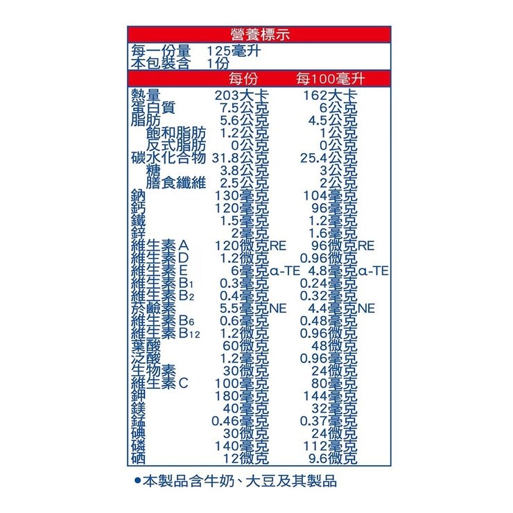 Meiji Mei Balance Mini Cup Banana Flavor 125 ml X 36-Count