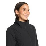科克蘭 女異材質拼接外套 黑