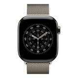 Apple Watch Series 11 GPS + 行動網路 42公釐 原色鈦金屬錶殼 附原色米蘭式錶環