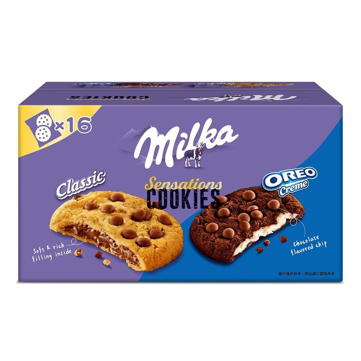 Oreo X Milka 巧克力風味豆 綜合夾餡餅乾分享組 832克
