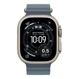 Apple Watch Ultra 3 GPS + 行動網路 49公釐 原色鈦金屬錶殼 附錨藍色海洋錶帶 Apple Watch Ultra 3 GPS + 行動網路 49公釐 原色鈦金屬錶殼 附錨藍色海洋錶帶
