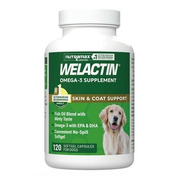 NUTRAMAX 萃麥思 寵物專用魚油 犬用 120粒