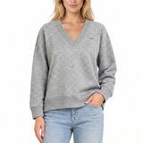DKNY Sport 女V領長袖上衣 淺灰 DKNY Sport 女V領長袖上衣 淺灰