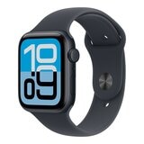 Apple Watch SE 3 GPS + 行動網路 44公釐 午夜色鋁金屬錶殼 附午夜色運動型錶帶 S/M