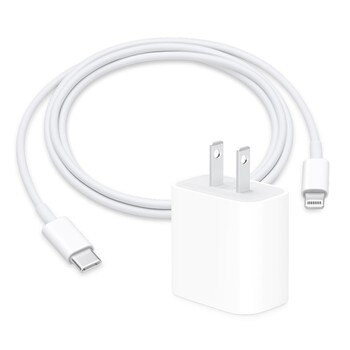 Apple 18W 電源轉接器 + Lightning連接線 (1公尺) 組合 Apple 18W 電源轉接器 + Lightning連接線 (1公尺) 組合