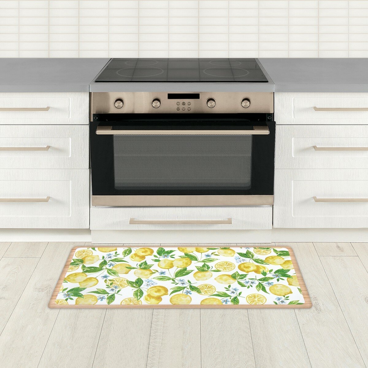 Apache 長型高回彈防水抗汙地墊 50公分 X 99公分 檸檬