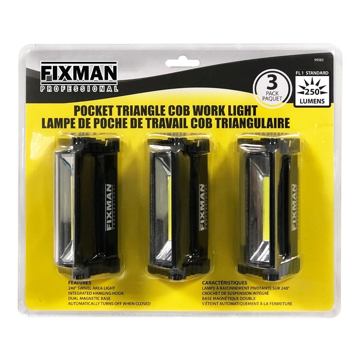 FIXMAN 工作燈 3入