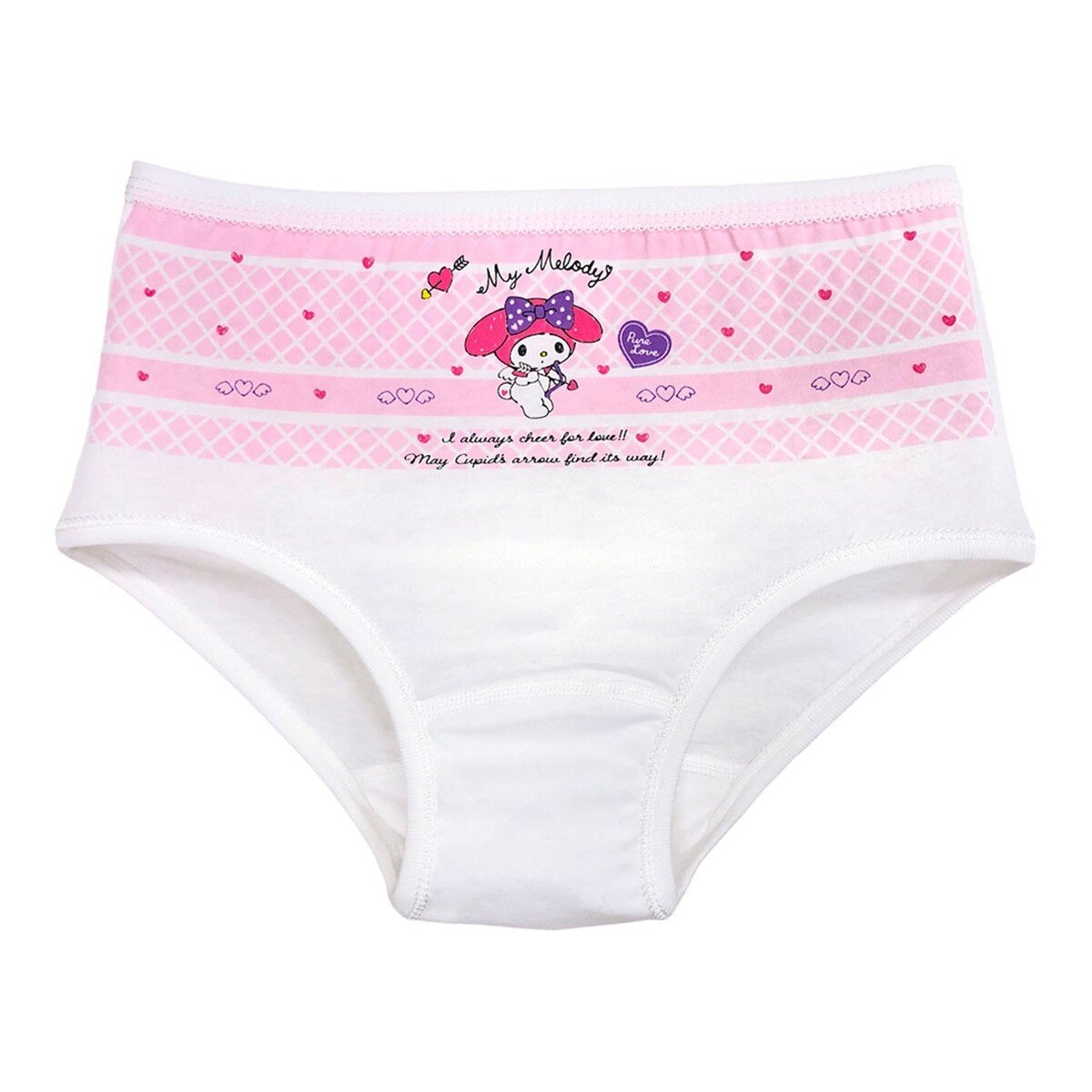 女童卡通圖案純棉內褲 6件入 M