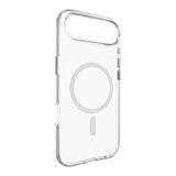 MAGEASY Bright M 不發黃軍規磁吸透明殼 iPhone Air (白磁圈) + 鏡頭保護貼Lenz(黑色) + Vetro 9H 鋼化玻璃保護膜