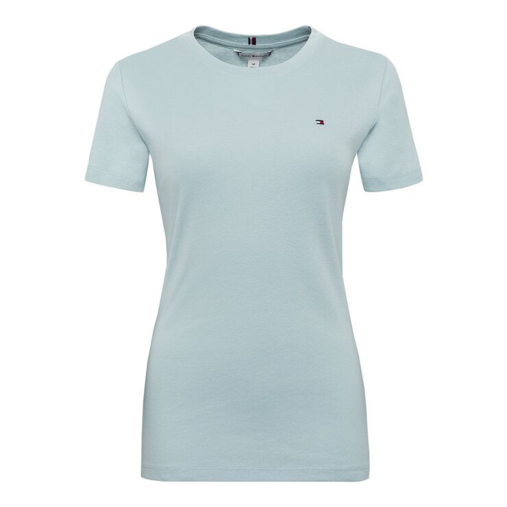 Tommy Hilfiger 女圓領短袖上衣 藍 Tommy Hilfiger 女圓領短袖上衣 藍