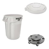 Rubbermaid Commercial Products BRUTE 加侖桶腳輪 (搭配 Rubbermaid 20、32加侖桶)