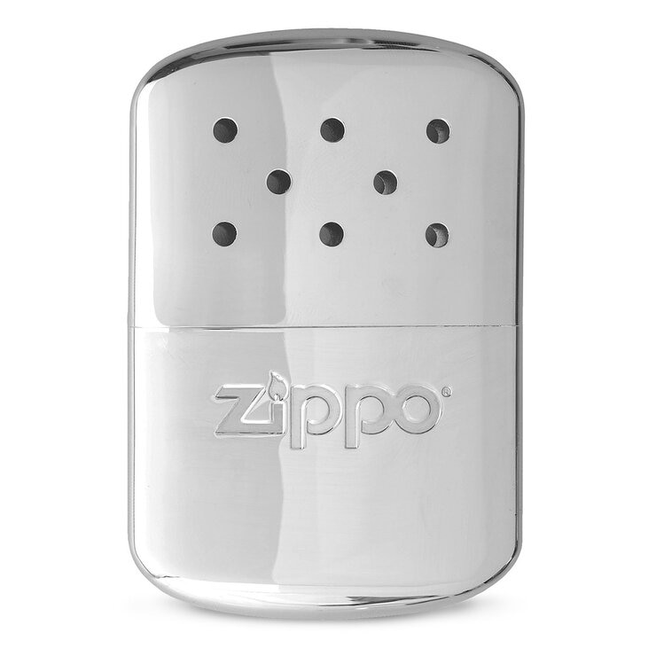 ZIPPO 暖手爐 銀色 + 打火機油 125ml