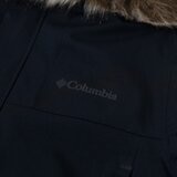 Columbia 男羽絨大衣外套 黑