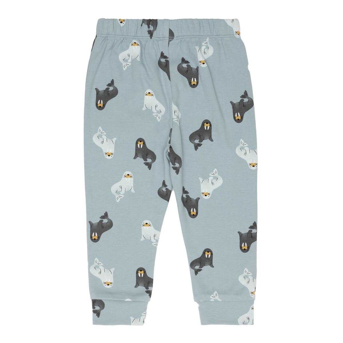 Pekkle 嬰兒秋冬服飾四件套組 海獅 9M