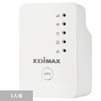 EDIMAX 多功能無線訊號延伸器 EW-7438RPn mini 3入組