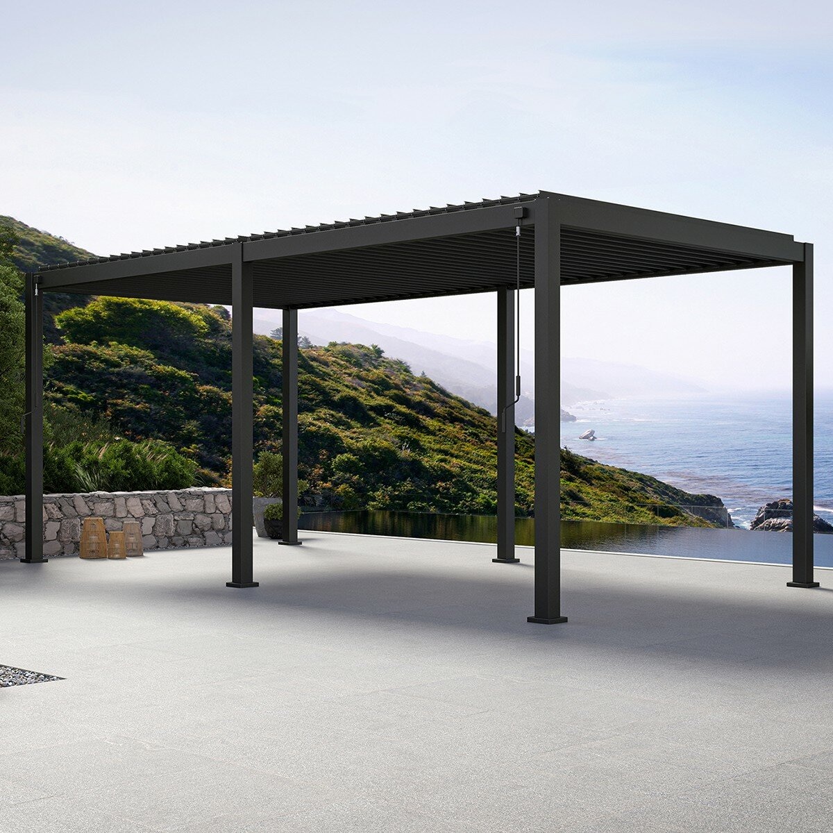 Mirador 111DA 10呎 X 20呎 戶外遮陽亭 深灰色 Mirador 111DA 10呎 X 20呎 戶外遮陽亭 深灰色