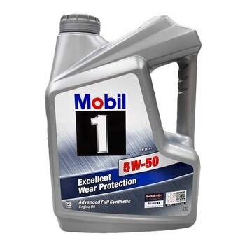 Mobil-1 FSX2 5W-50 全合成機油 4000 毫升 x 4入 Mobil-1 FSX2 5W-50 全合成機油 4000 毫升 x 4入