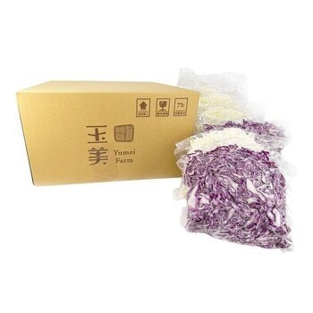 雙色高麗菜絲 500公克 X 6包入