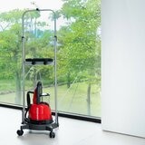 LAURASTAR LIFT 高壓蒸汽熨斗 紅色 附落地燙板+專用掛燙架