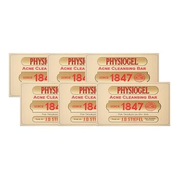 PHYSIOGEL 潔美淨 層脂質復刻天然潔膚皂 6入