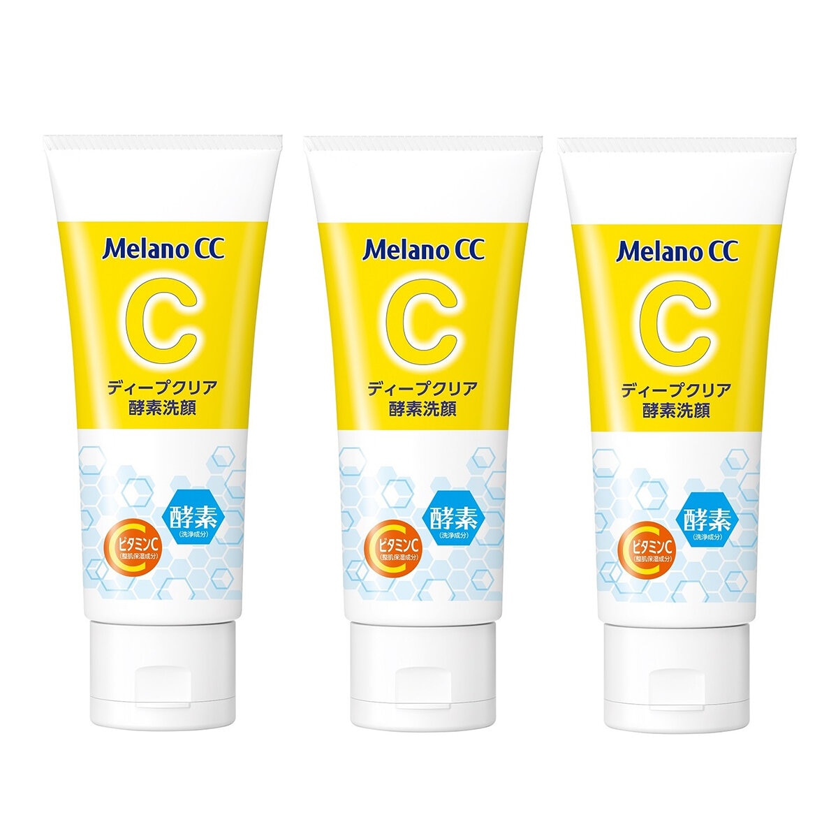 Melano CC 維他命C酵素深層清潔洗面乳 130公克 X 3入