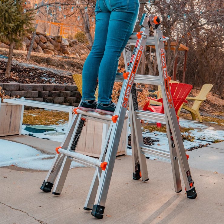 Little Giant 多功能四階鋁梯 M17