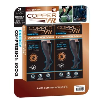 Copperfit 男襪 2入組 Copperfit 男襪 2入組