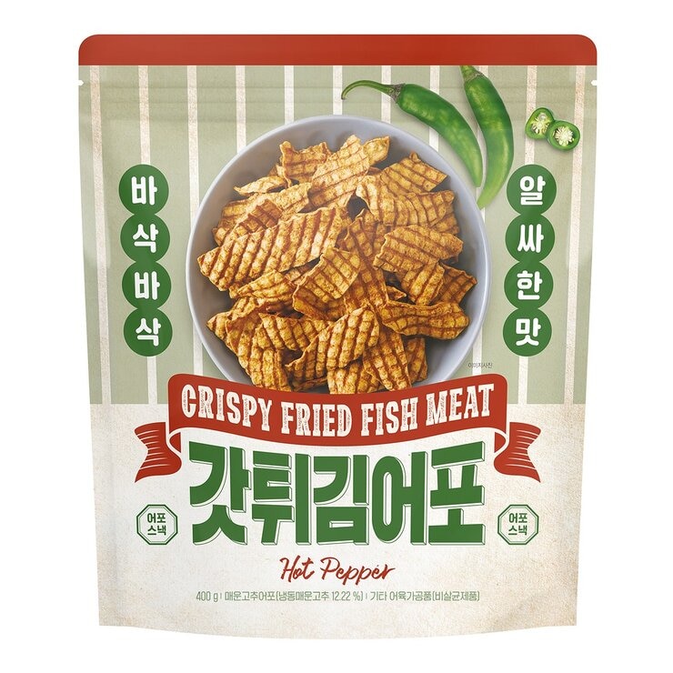 辣味香酥魚片 400公克