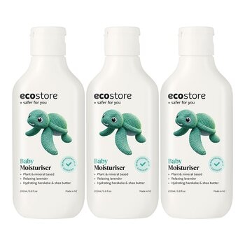 ecostore 純淨寶寶柔嫩潤膚乳 200毫升 X 3入組