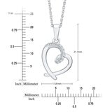 0.05克拉 圓形鑽石項鍊 VS2/I