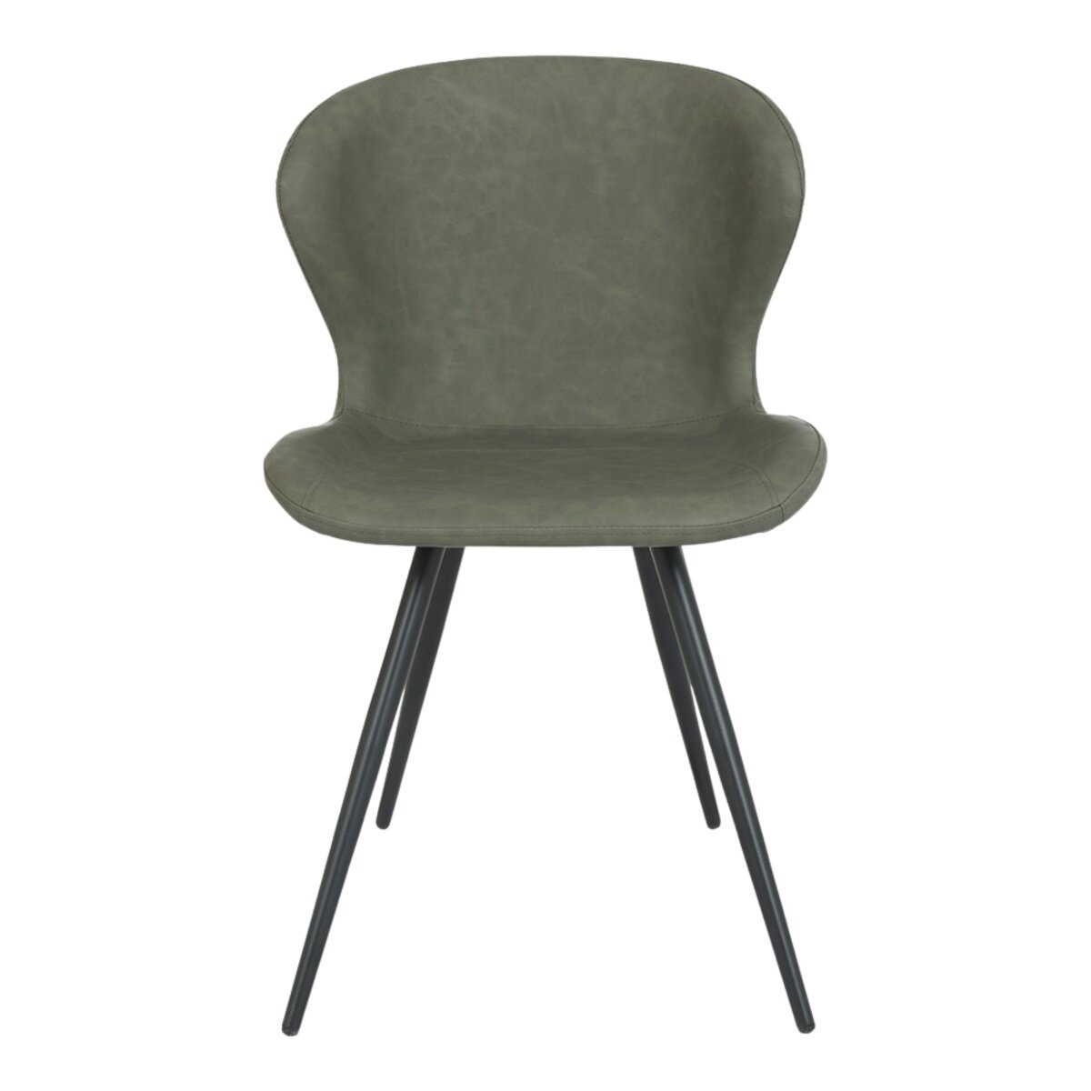 Bentley Designs Arlo 皮面餐椅 2入組 橄欖綠 Bentley Designs Arlo 皮面餐椅 2入組 橄欖綠