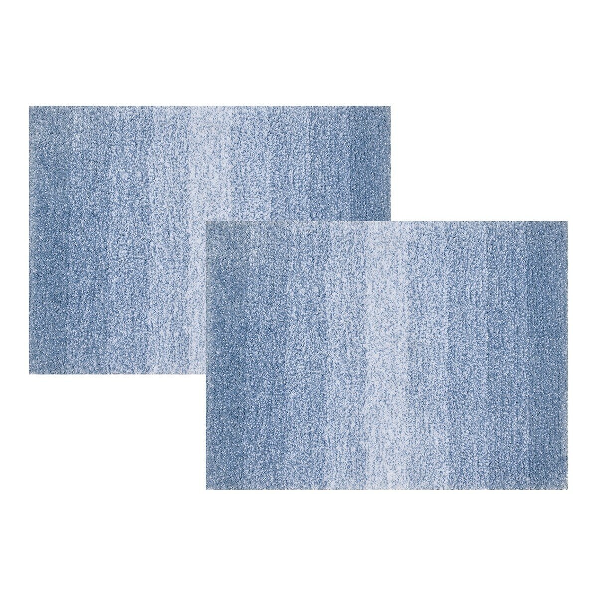 Riviera Home 浴室地墊 2入組 43公分 X 60公分 藍